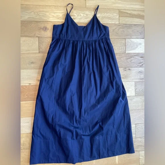 Jenni Kayne navy Cove spaghetti dress navy maxi dress - Picture 4 of 11